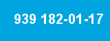 939 182-01-17 939 182-01-17